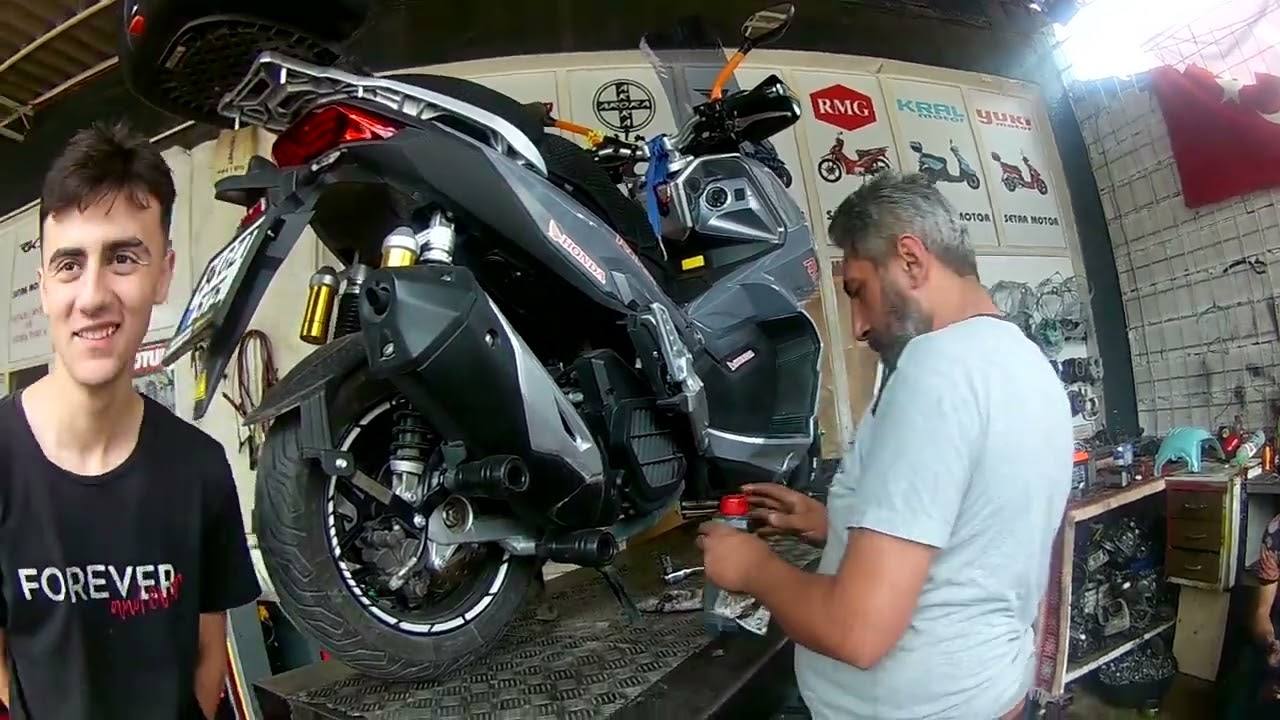 4000 KM  SERVİS  BAKIMI   RKS FRECCİA 150 ADV DAYANG VOREİ   ANTALYA SETRA MOTORDAYIM #freccia150