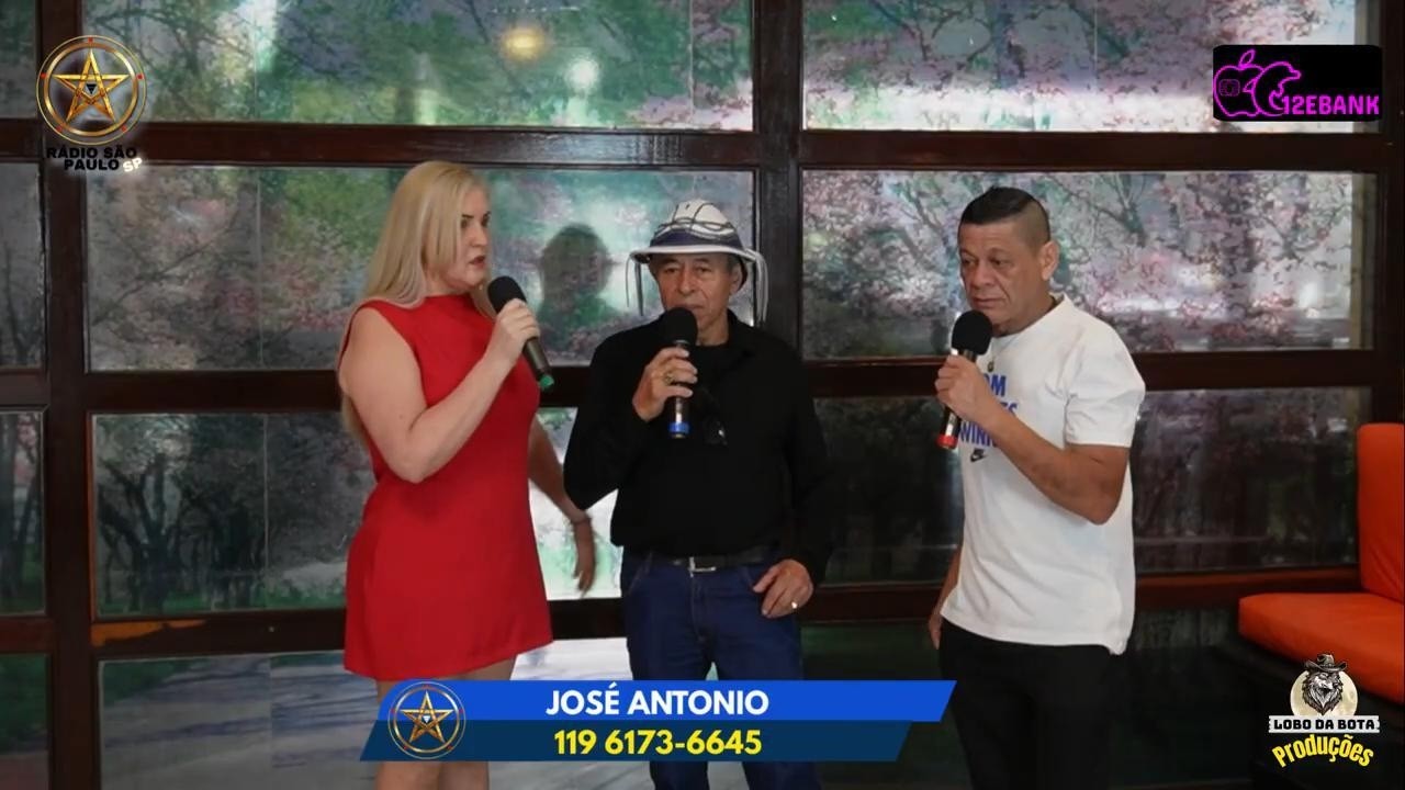 José Antonio - 119 6173-6645 - Gravaçôes, Sonoplastia e produçâo de eventos e programas de TV