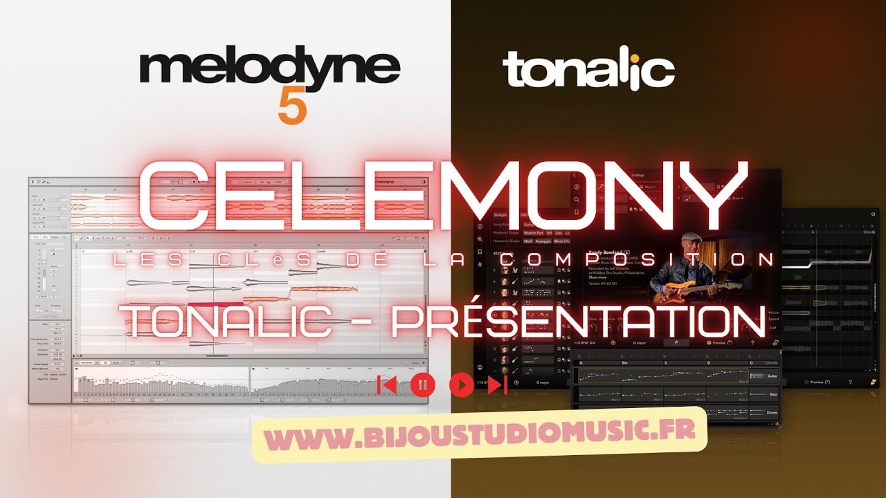 Celemony Gratuit Les clés de la composition TONALIC Présentation
