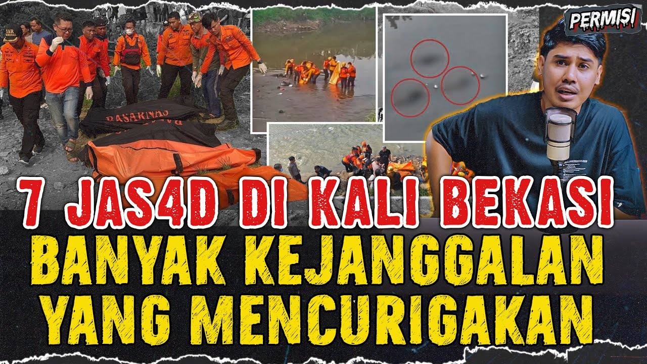7 J4SAD MENGAMBANG DI KALI BEKASI ! REMAJA TAWUR4N ?
