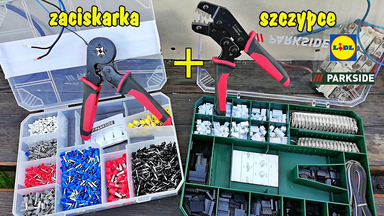 PARKSIDE zaciskarka do kabli oraz szczypce do ARDUINO# prezentacja UNBOXING
