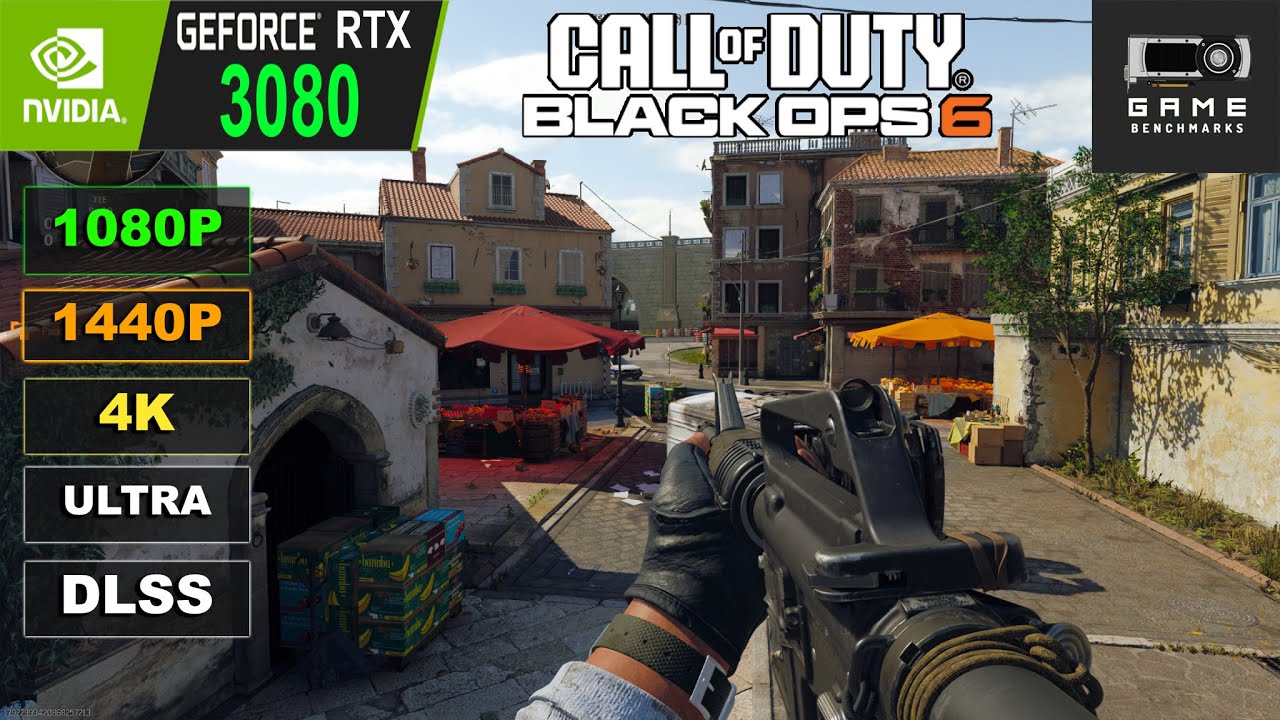 RTX 3080 | Полная версия COD Black Ops 6, обзор производительности / бенчмарк 1080P, 1440P, 4K Ul...