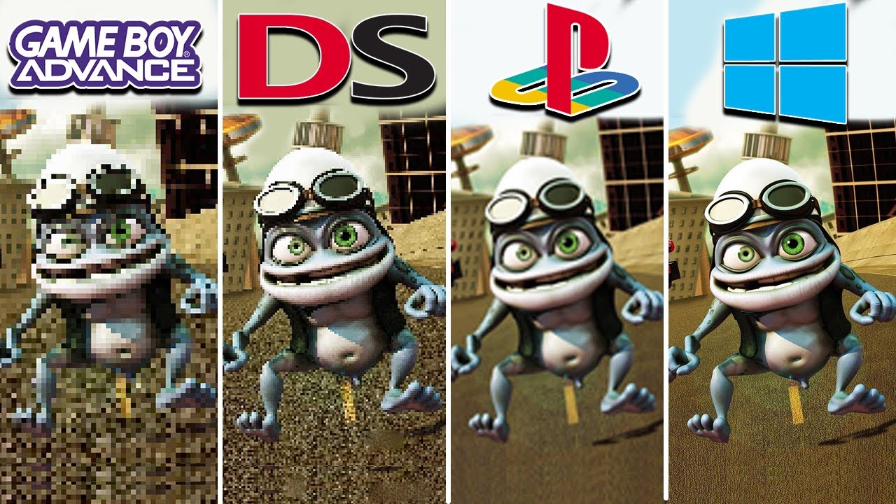 Crazy Frog Racer (2005) GBA vs NDS vs PS2 vs PC (Which One is Better?)