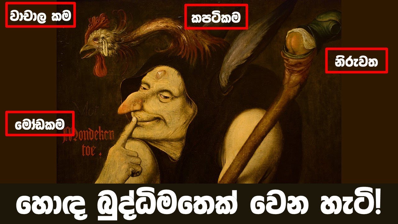 හොඳ බුද්ධිමත් මිනිහෙක් වෙන්නේ කොහොමද? (How to Accumulate Wisdom?)