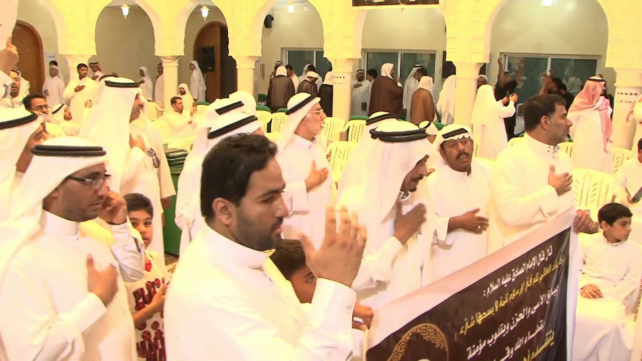 موكب عزاء اهل القارة في الحوزة لفقد اية الله الدكتور الفضلي رحمه الله