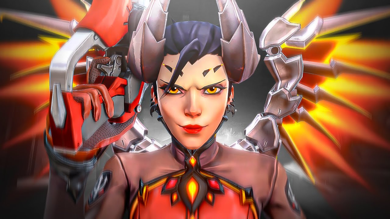ESTA MERCY DPS cree que puede GANAR SIN CURAR | Overwatch 2
