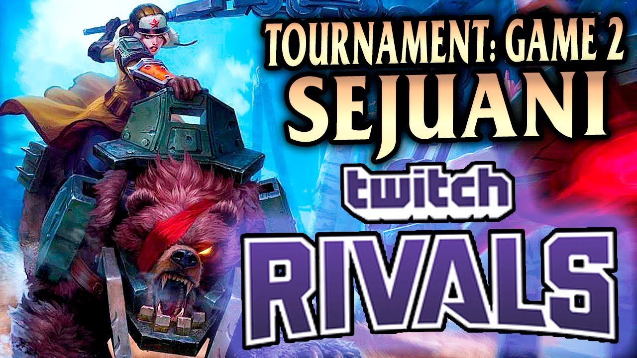 TWITCH RIVALS GAME 2: SEJUANI vs CHASESHACO - League of Legends S9