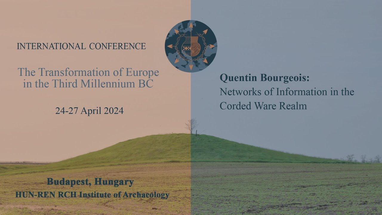 Quentin Bourgeois: Networks of Information in the Corded Ware Realm
