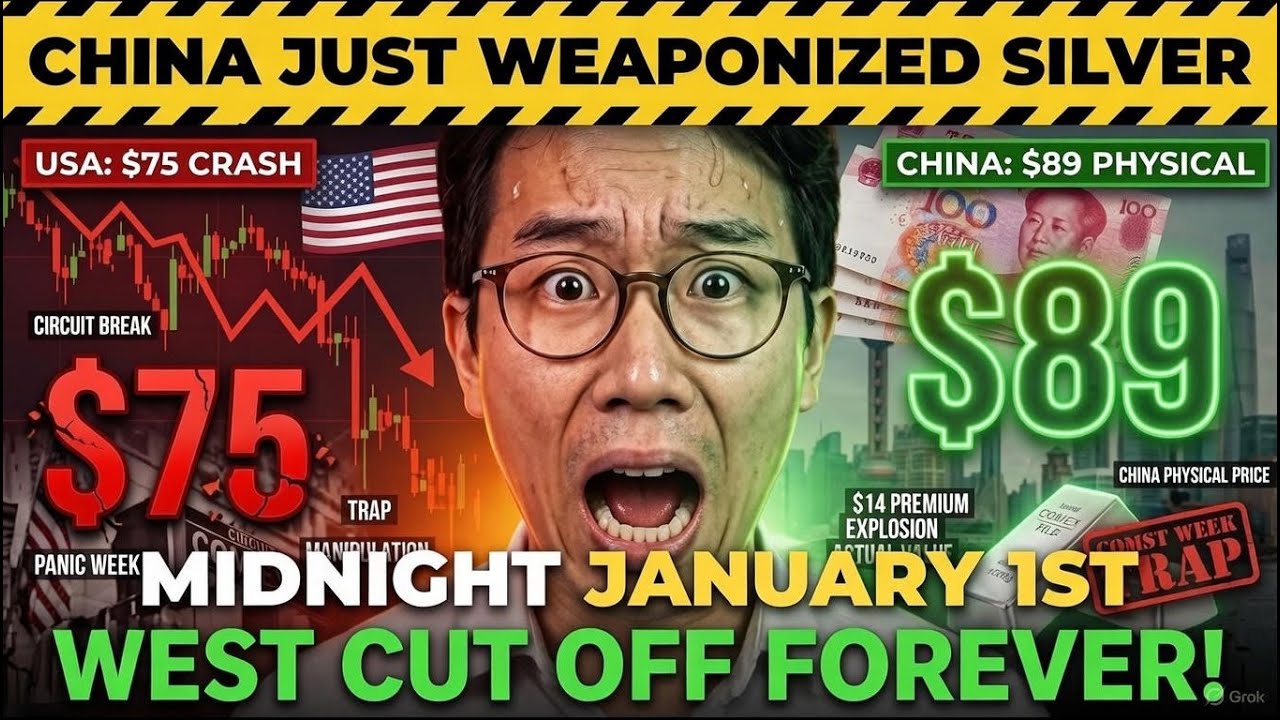 China Just Made Silver a &ldquo;Strategic Weapon&rdquo; Starting January 1st &ndash; Here&rsquo;s What Actually Changes