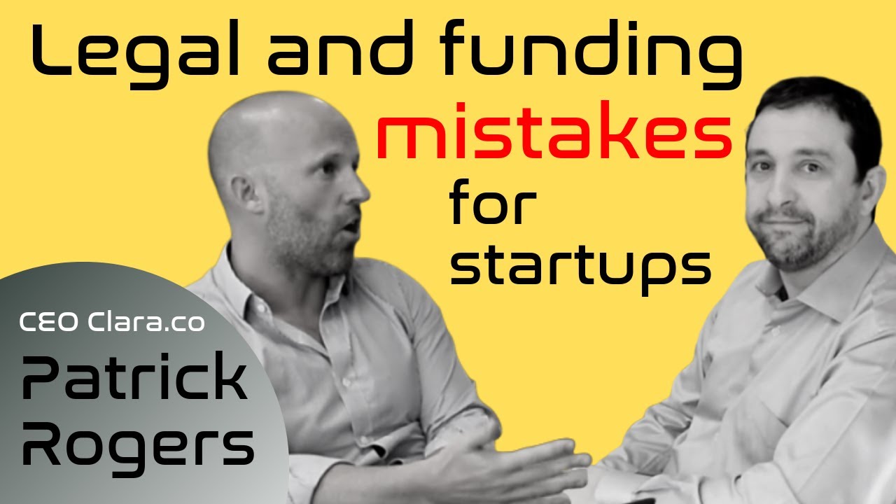 Startup funding  and legal mistakes to avoid | Interview with Clara.co CEO