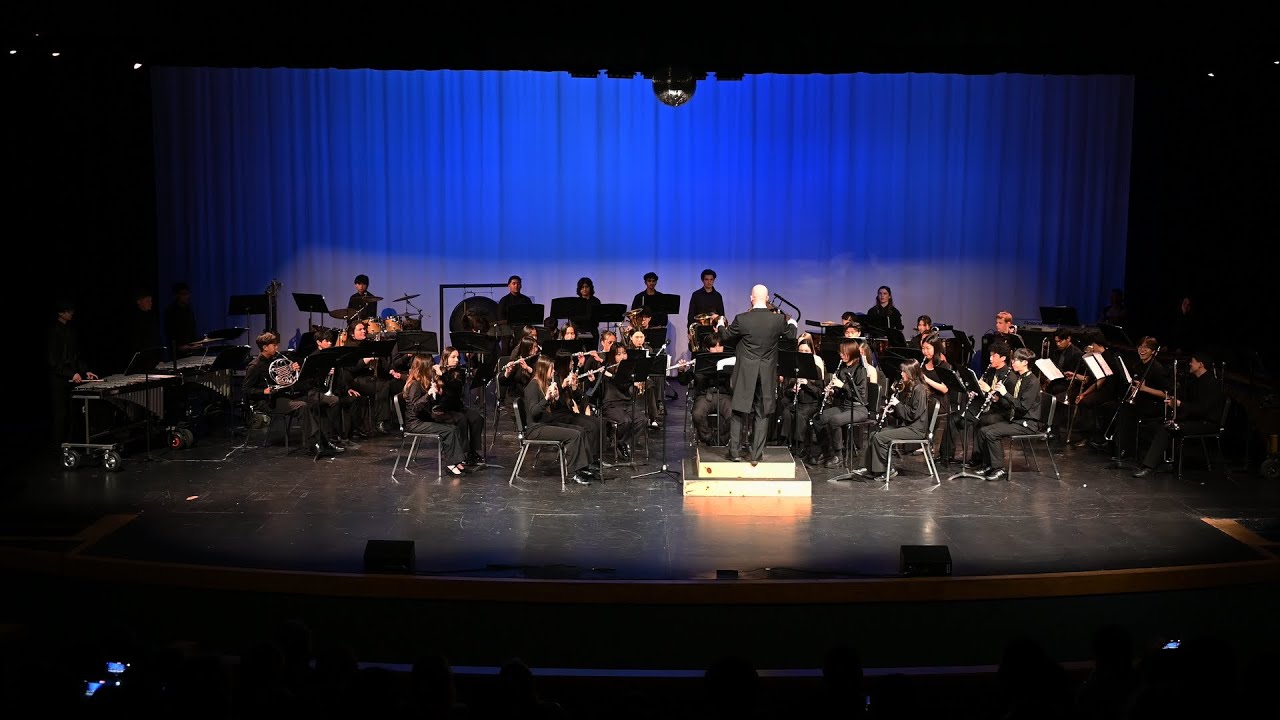 BOHS Wind Ensemble Pops Concert performance