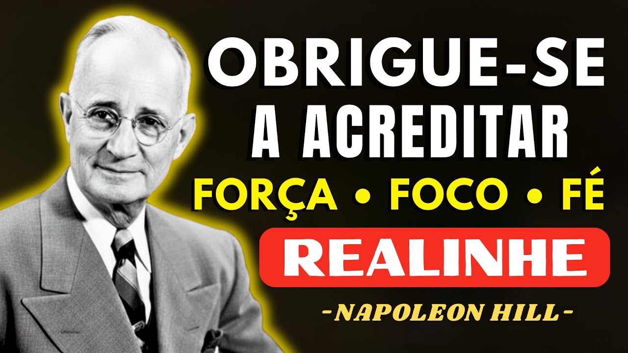 DURMA OUVINDO ESTA MENSAGEM E ACORDE IMPARÁVEL | Napoleon Hill