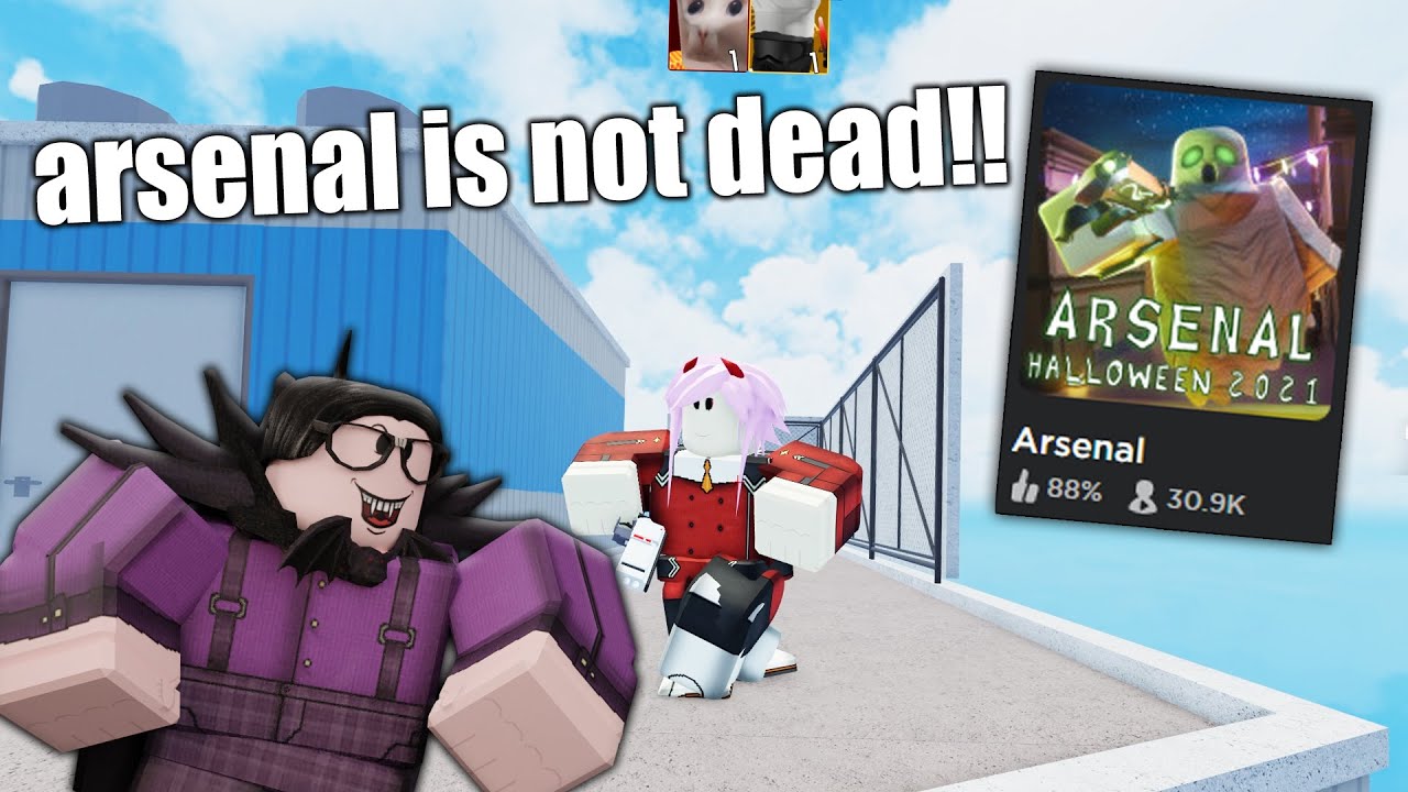 НОВОЕ ОБНОВЛЕНИЕ АРСЕНАЛА, ХЭЛЛОУИН III | ROBLOX