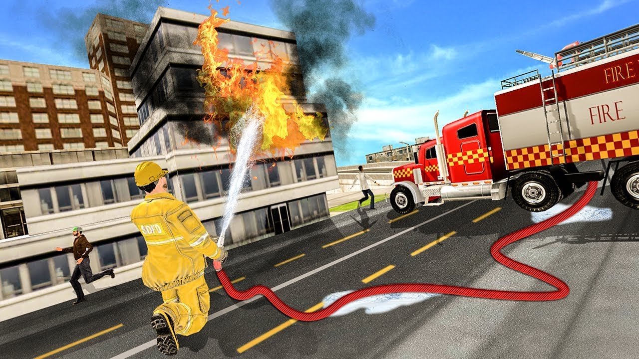 Firefighter Rescue Simulator 3D (by spiritapps) Android Gameplay [HD]