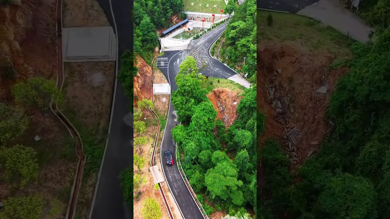 长视频，一镜到底建哥航拍带你欣赏浏阳高坪白羊山沿途风景，一路向前，蜿蜒山路两旁，绿树成荫，层层叠翠，循着草木清香，为23日江大仙人生辰而来，绿意葱茏间，尽是祥瑞之兆！