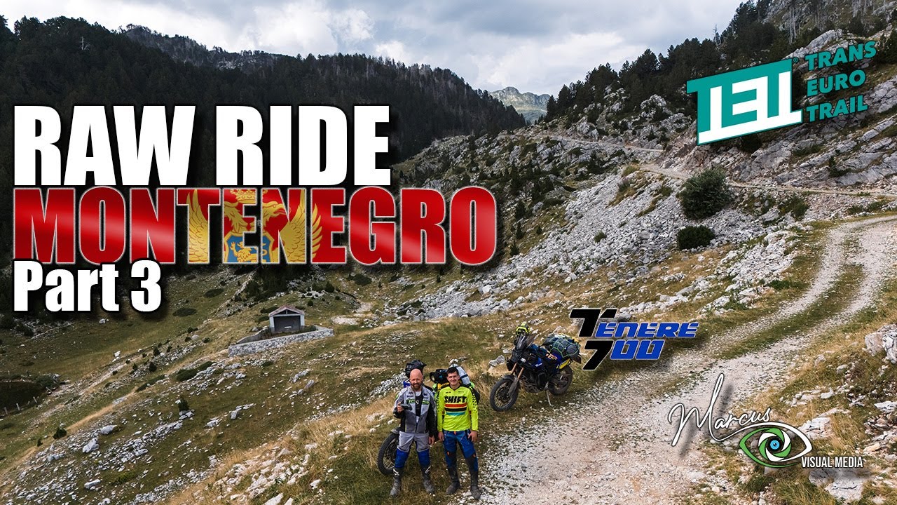 RAW RIDE Part 3 - The Heaviest part of the Montenegro TET 4K