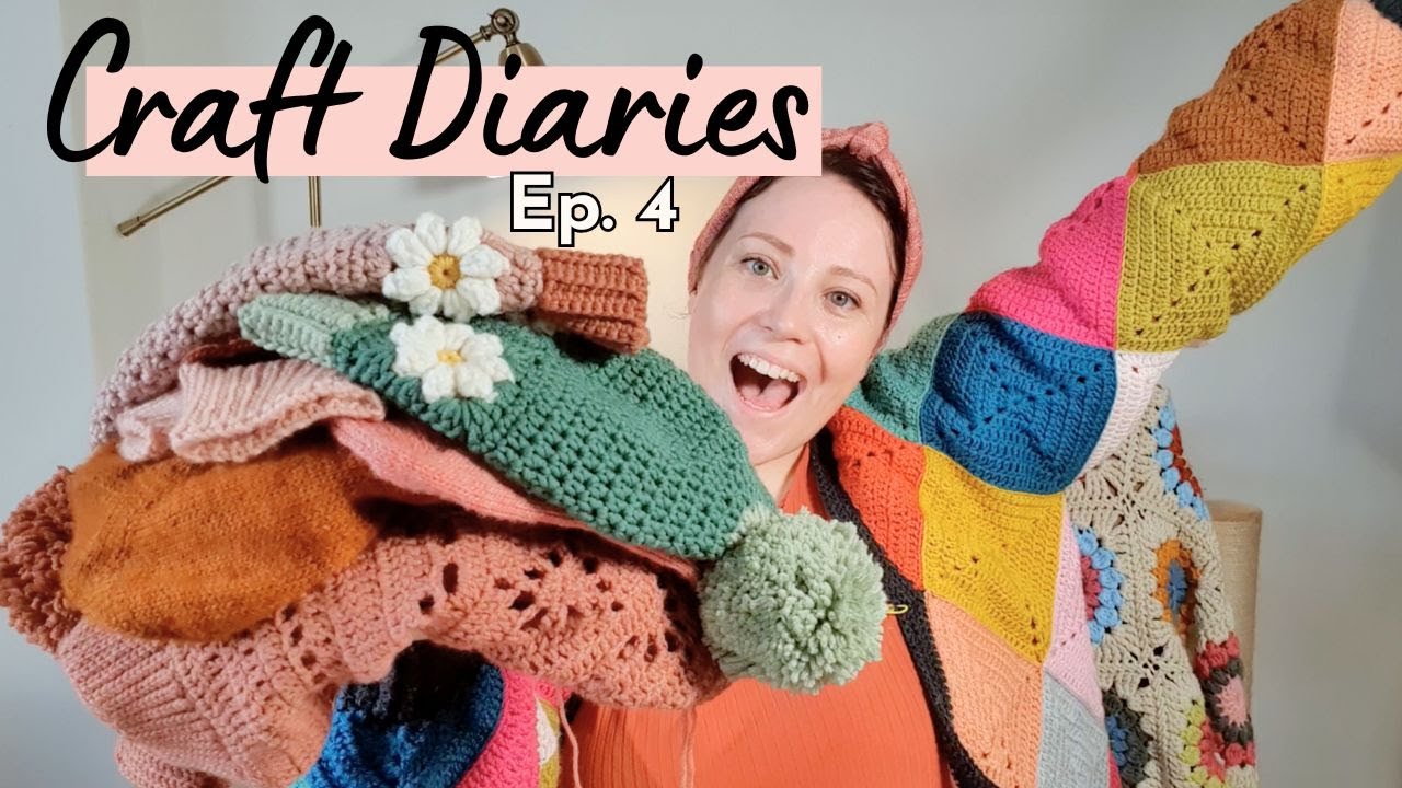 Everything I Crocheted & Knitted in 3 Months // Craft Diaries Podcast Ep.4