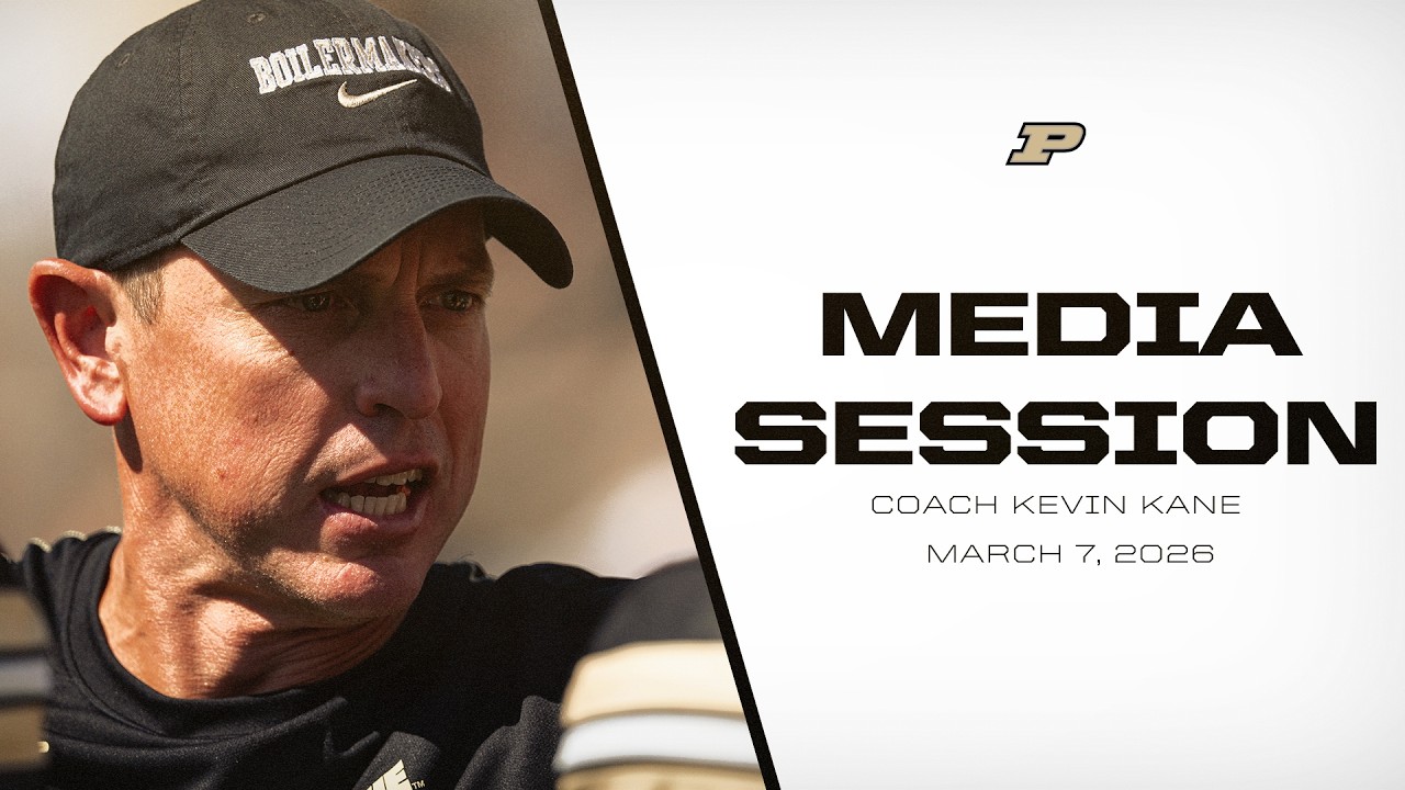 Coach Kevin Kane Media Session | Purdue Football