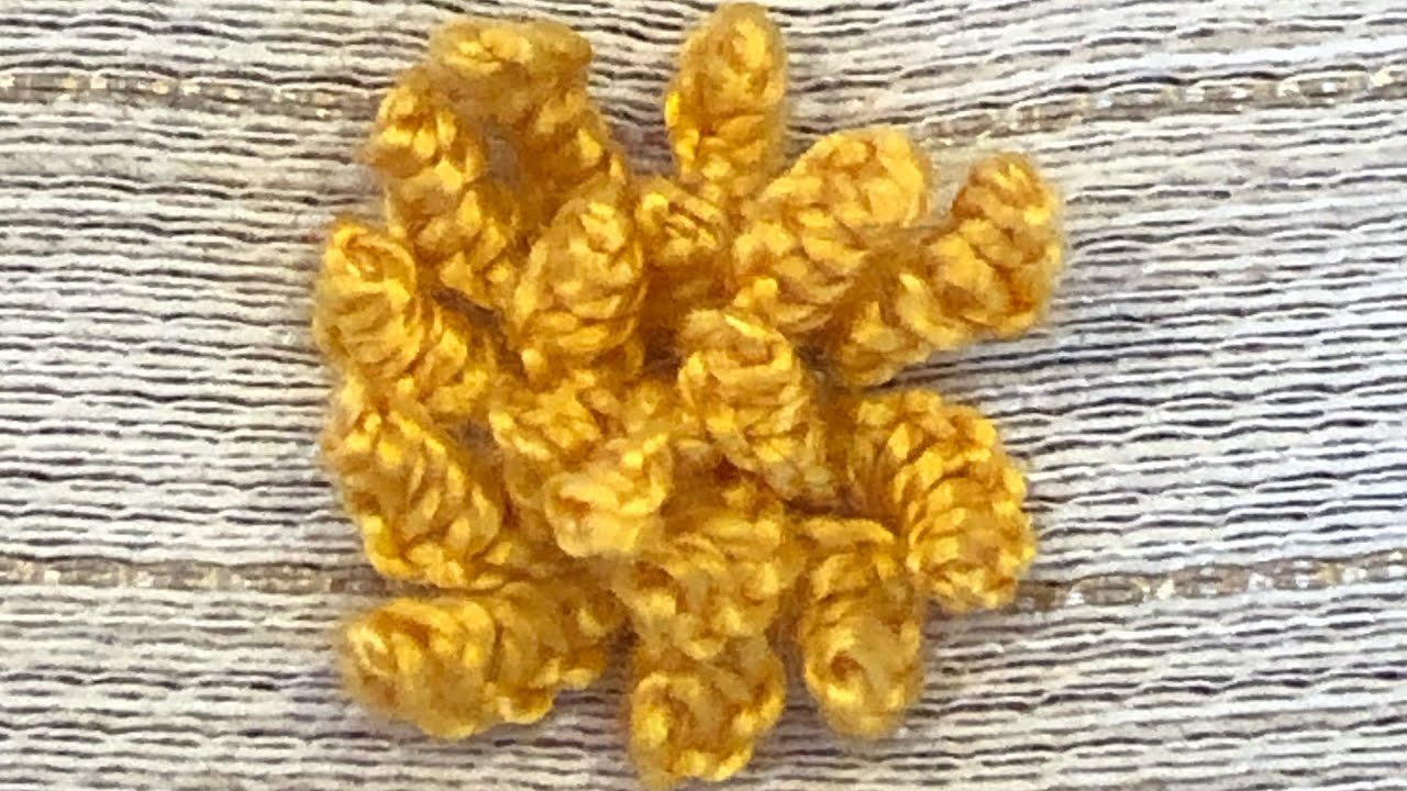 77. Drizzle embroidery stitch flower - stitchalong - Treasury of stitches - slow stitch
