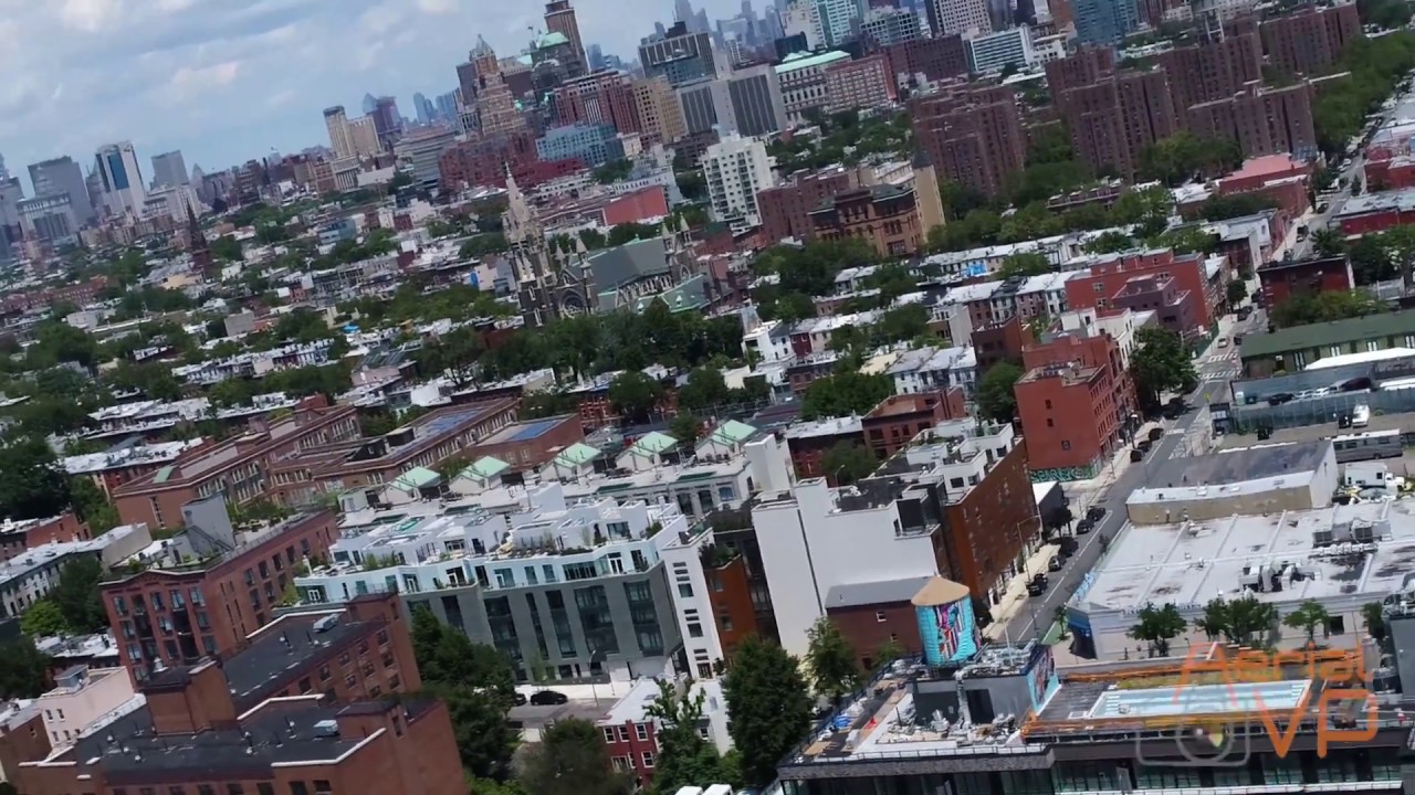 Drone View Brooklyn Twist 4K