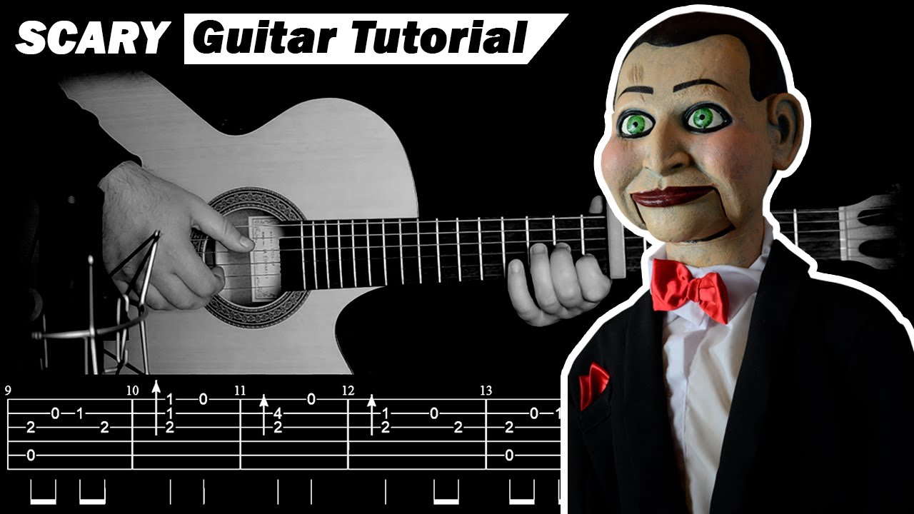 Dead Silence Theme Song (Main Theme) &mdash; Scary Guitar Tutorial + TABS +