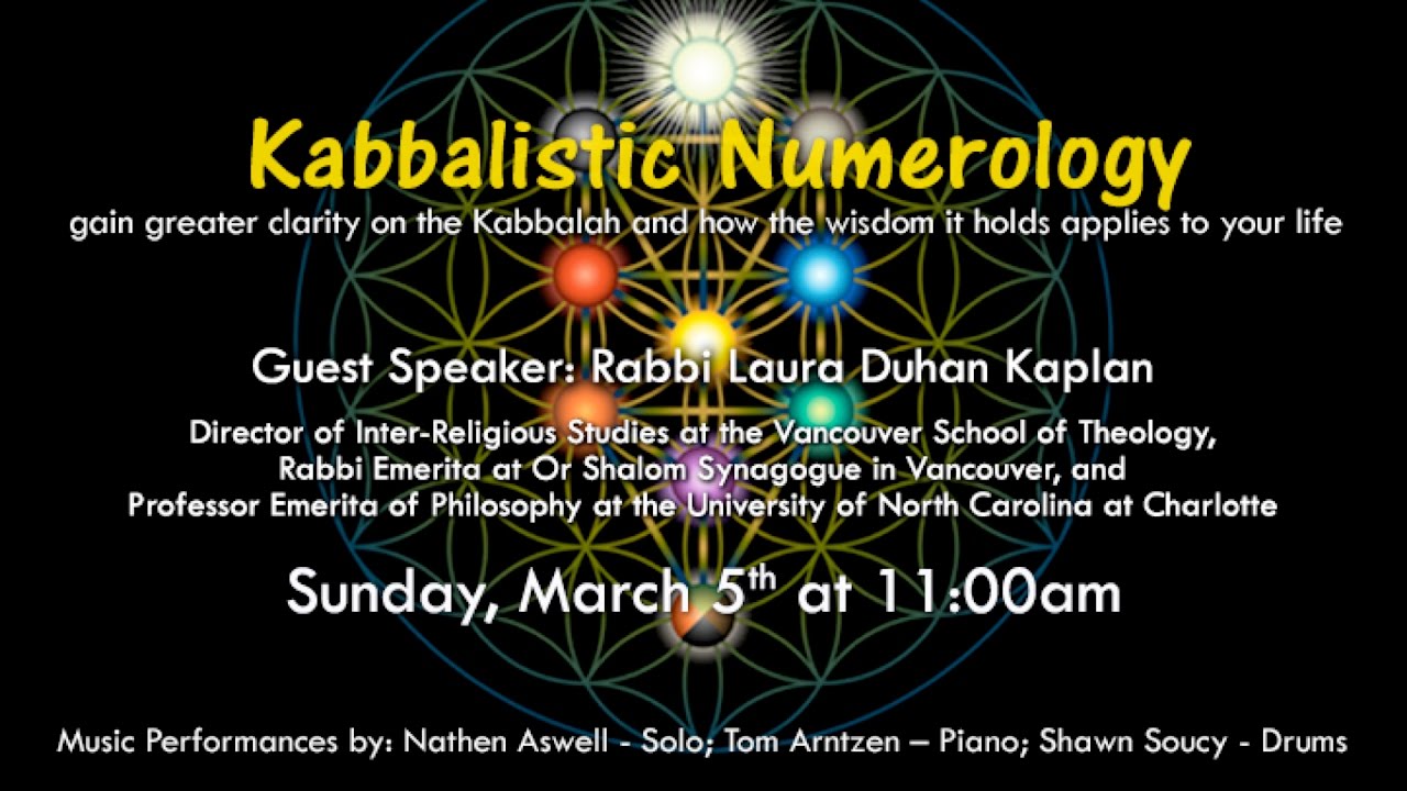 Rabbi Laura Duhan Kaplan - Kabbalistic Numerology
