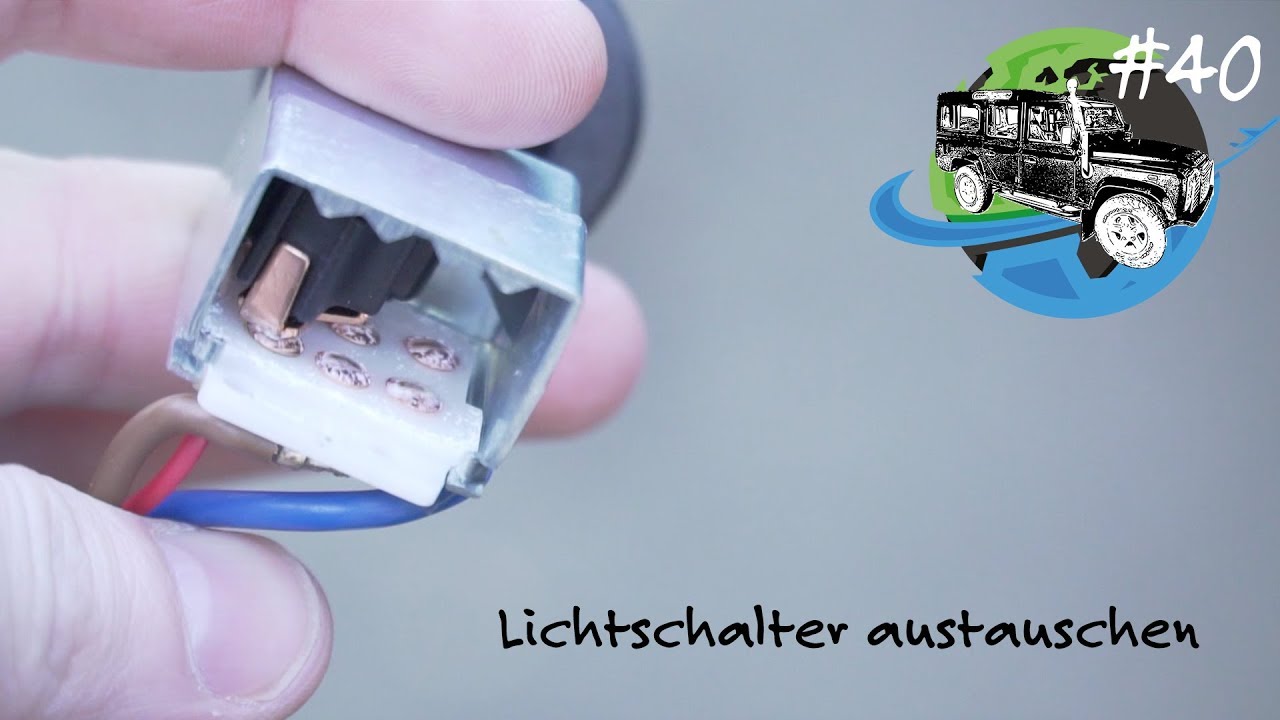 Lichtschalter austauschen - Adventuremobil #40 - Defender zum Camper