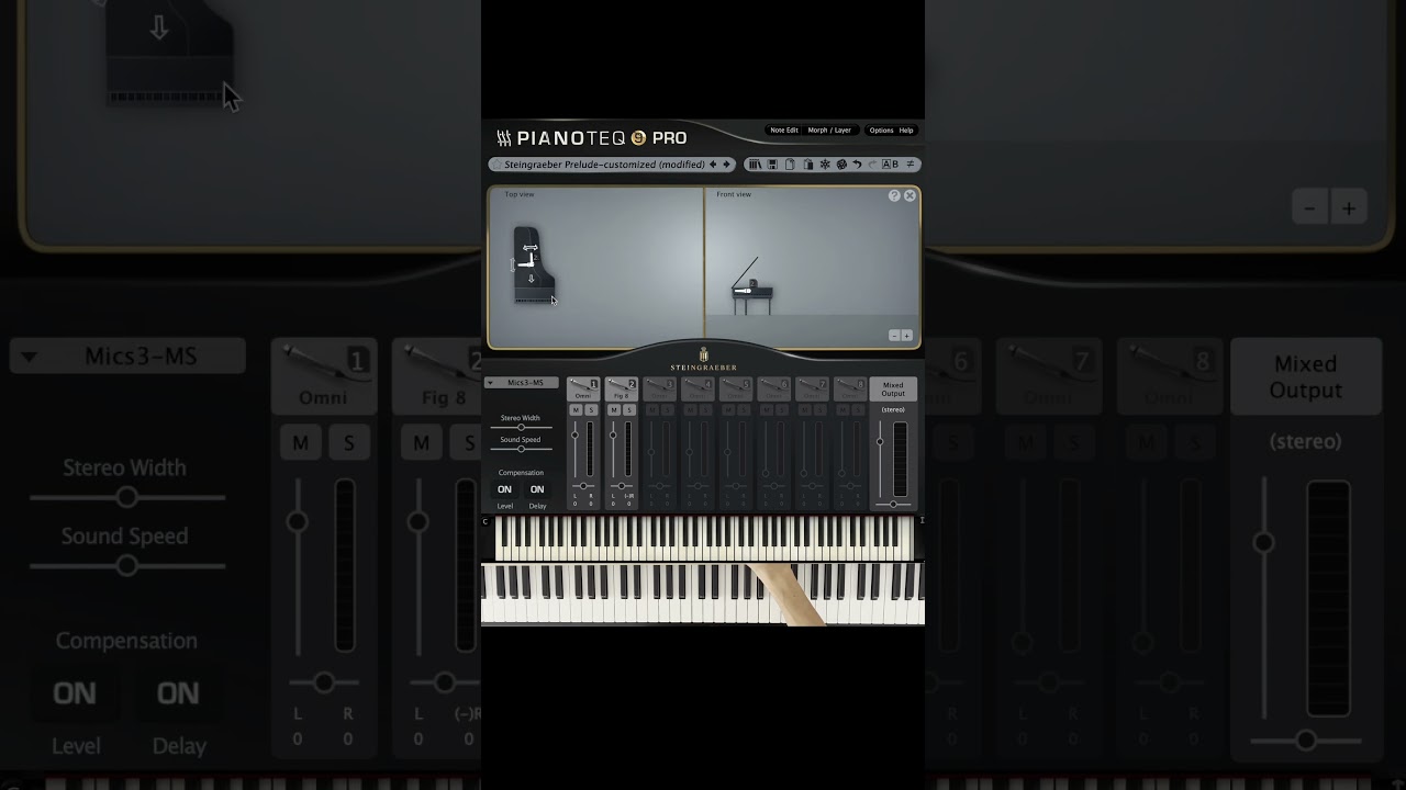 Move the Mic, Change the Sound! 🎹🔊 #Pianoteq9 #MusicProduction