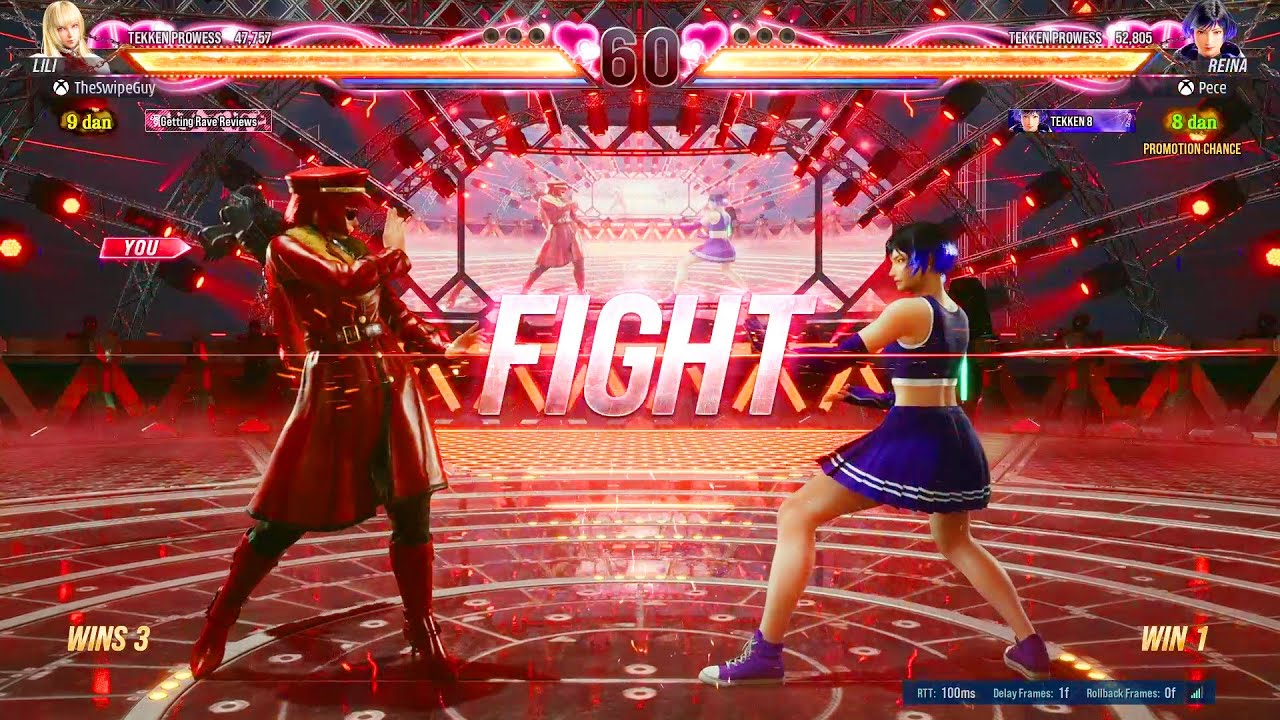 Fighting Reina For The First Time  - Lili vs Reina -  Lili Ranked Matches -Tekken 8