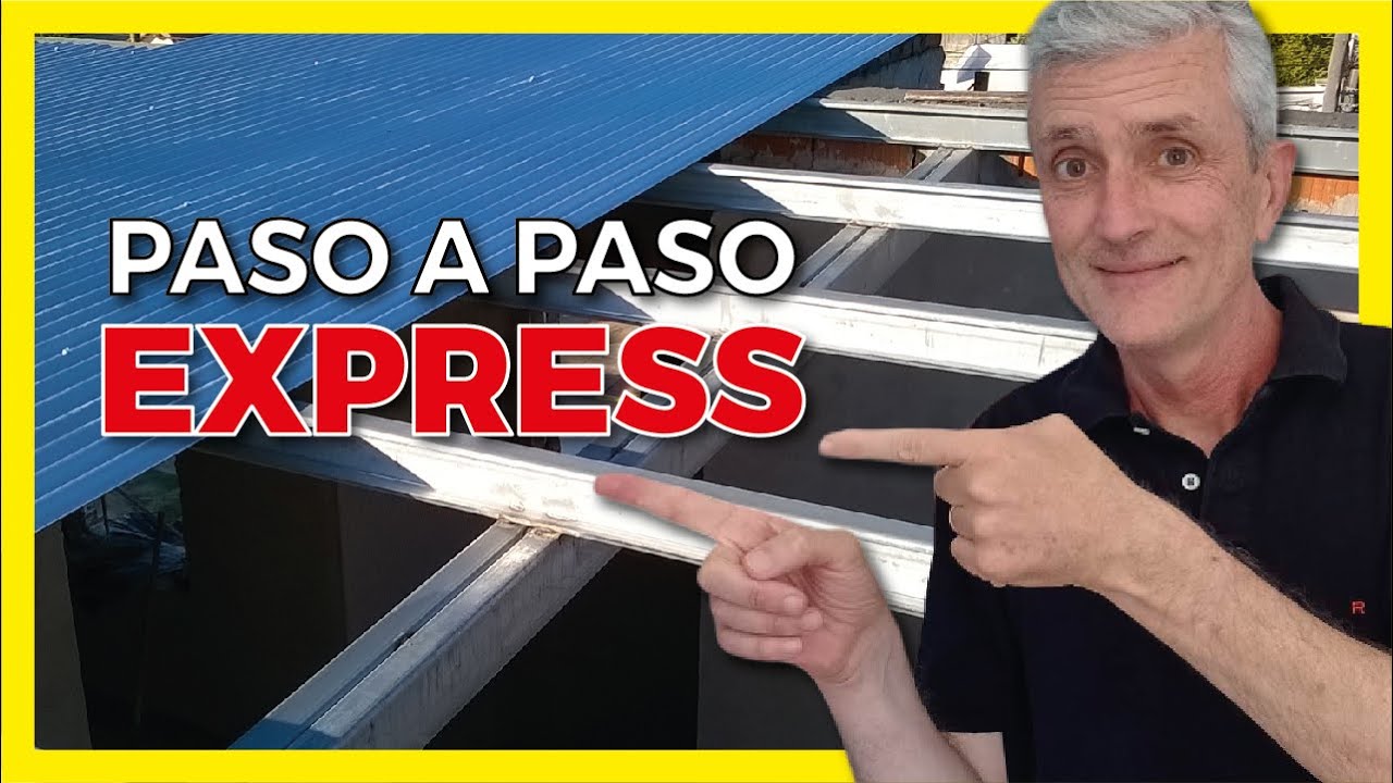 👍Cómo Hacer TECHOS de Chapa SIMPLES | Aprende el ABC de un Techo de Lámina