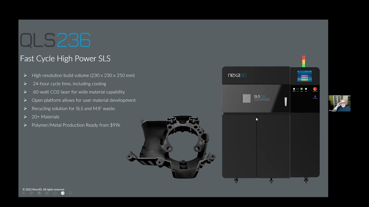 Zero-Waste, High-Throughput Manufacturing with QLS ♻