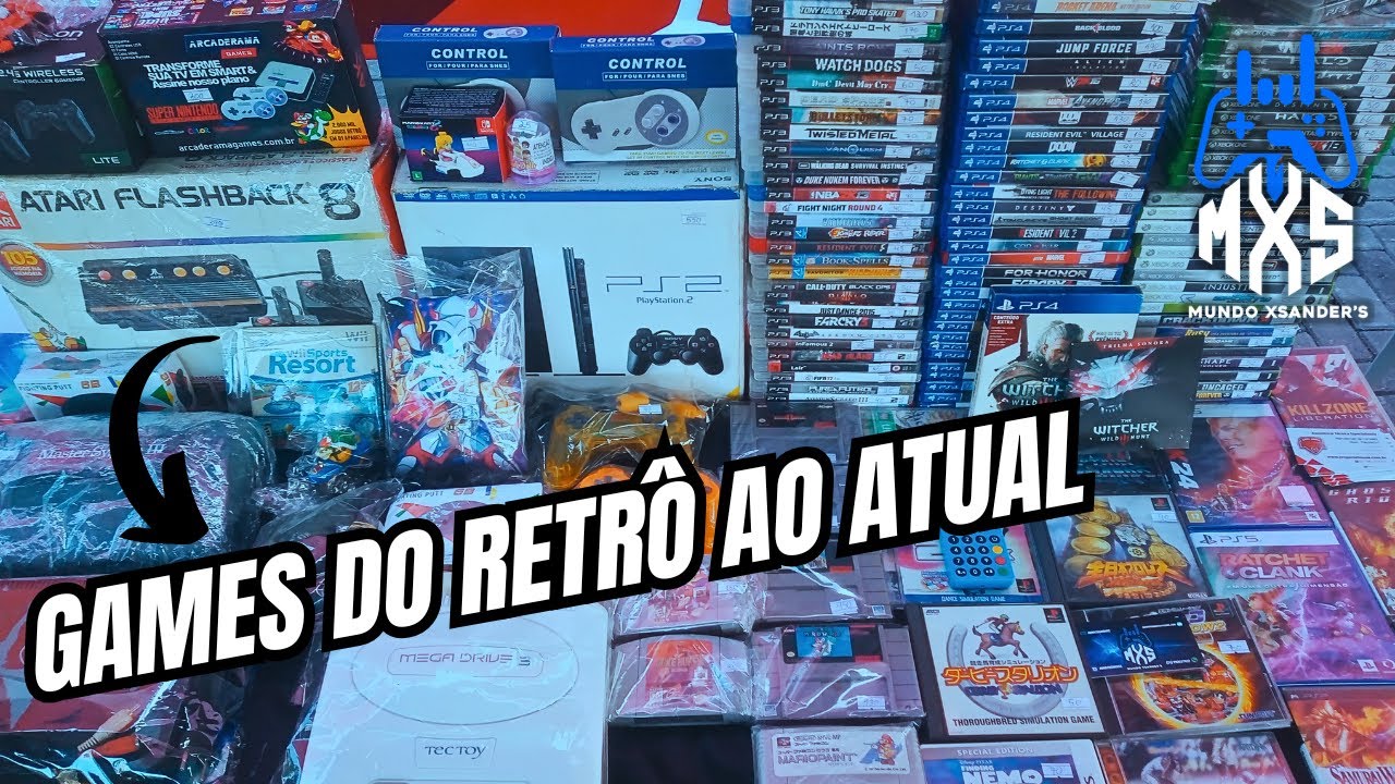 Mundo XSander's Agora É Expositor De Games Da UniGeek! Estreia No Evento! #mundoxsanders #games