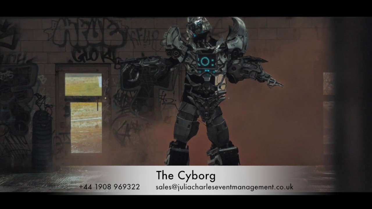 The Cyborg for Hire &ndash; Robot Entertainment - Leeds