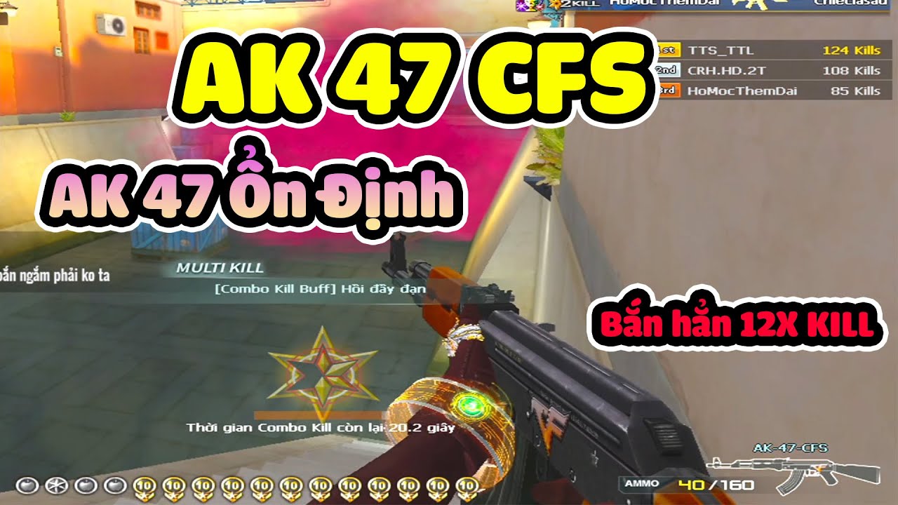 [ Crossfire VN ] AK 47 CFS Tâm Ổn Định Phải Gọi Là Đỉnh Cao - Tuấn Thạch Sùng
