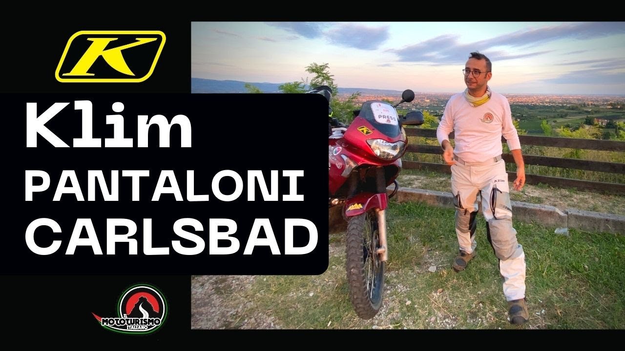 KLIM PANTALONI CARLSBAD Il mototurismo italiano