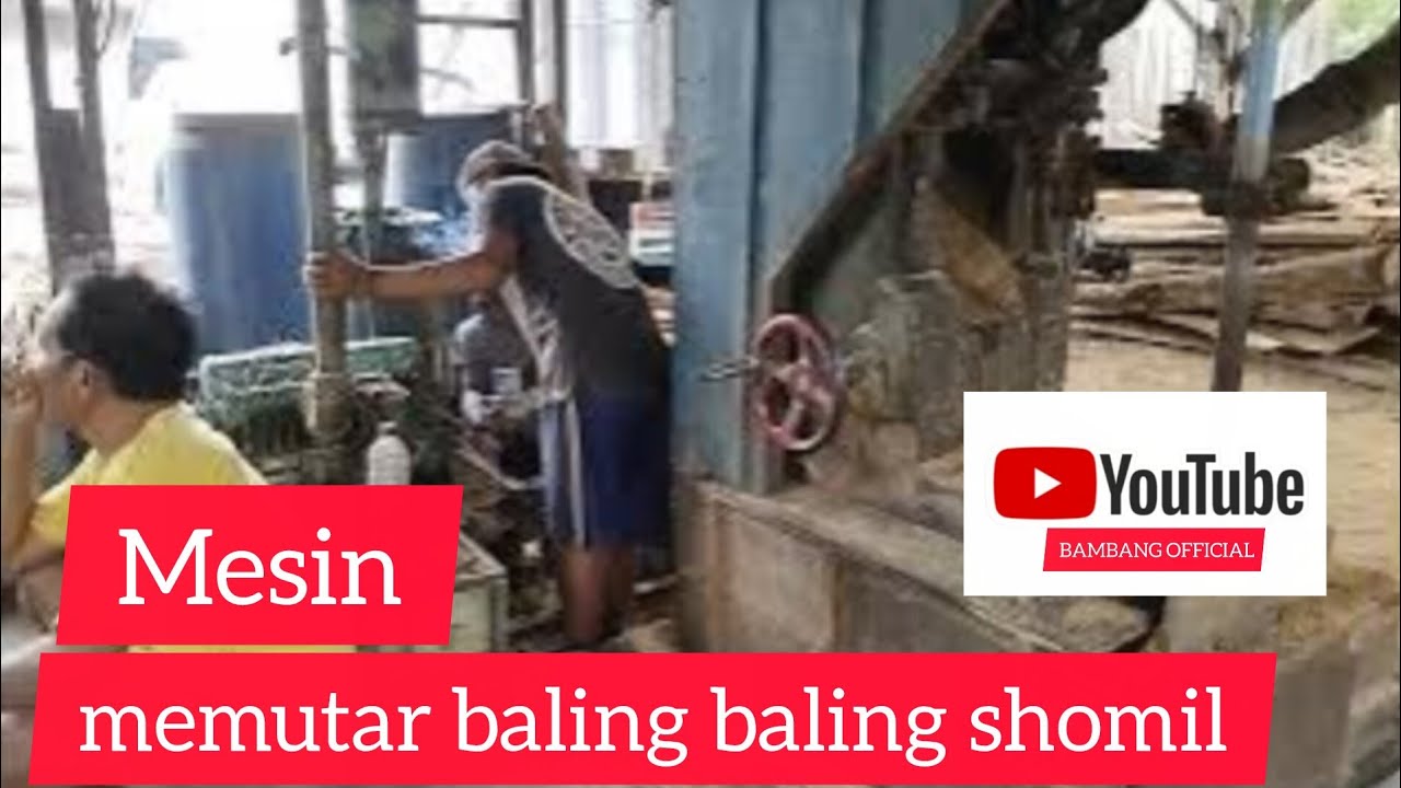 Mesin memutar baling baling shomil#bengkelkayu 