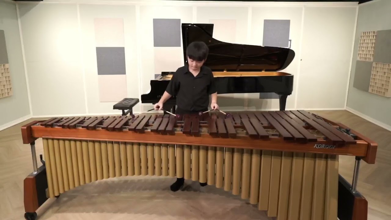 Marimba Solo : THE BLUE MOUNTAIN by Sergei Golovko