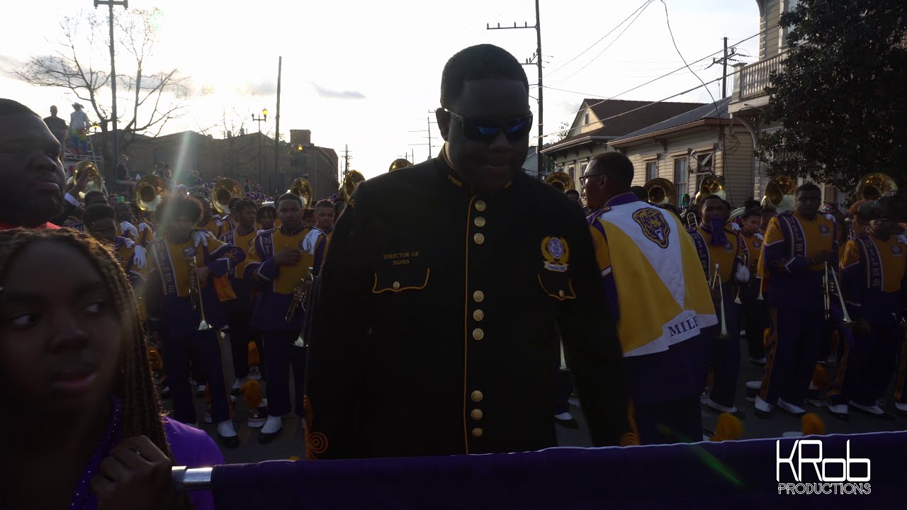 Miles College vs Kentucky State Bacchus Parade Mardi Gras 2020 (Unedited)