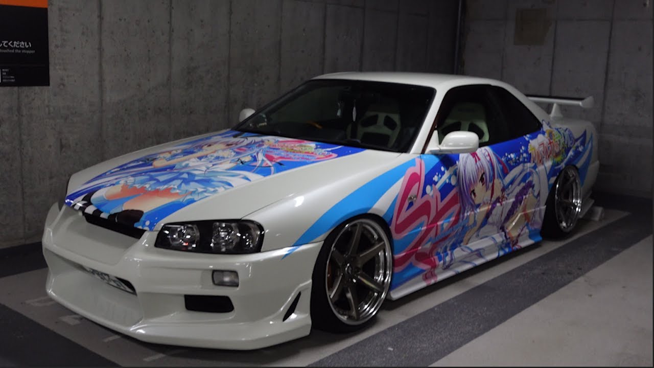 Underground Itasha Anime Car Meet In Tokyo!