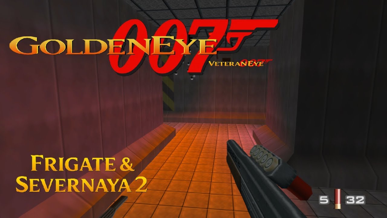 GoldenEye 007 - Frigate & Severnaya 2 (Nintendo 64 GoldenEye Mod)