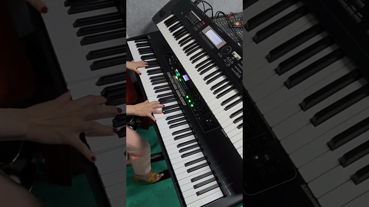 ABBA-Gimme! Gimme! Gimme! #gimmegimmegimme #abba #abbakeyboardcover #아바 #김미김미김미키보드커버 #야마하ck88