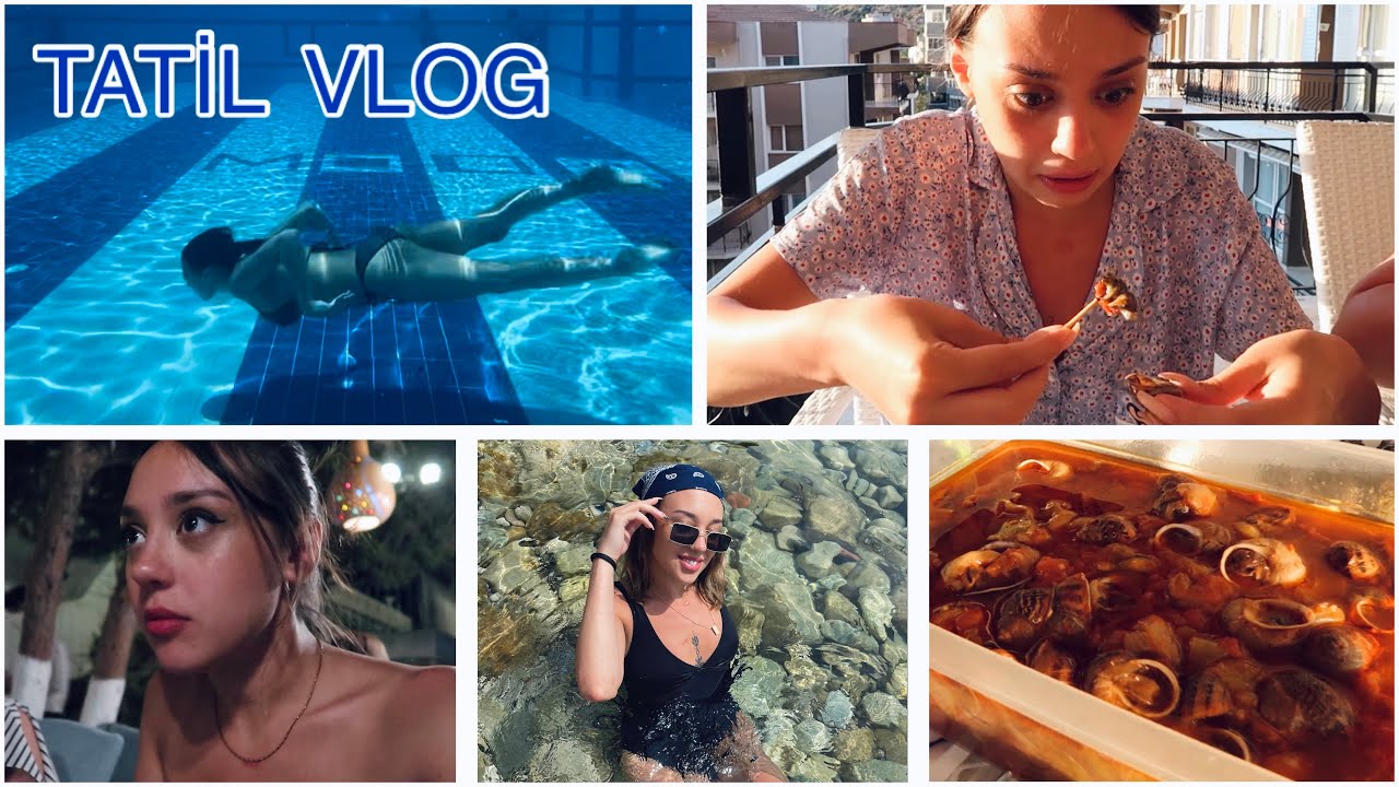 KUŞADASI / ŞİRİNCE TATİL VLOG | SALYANGOZ YEDİİM!