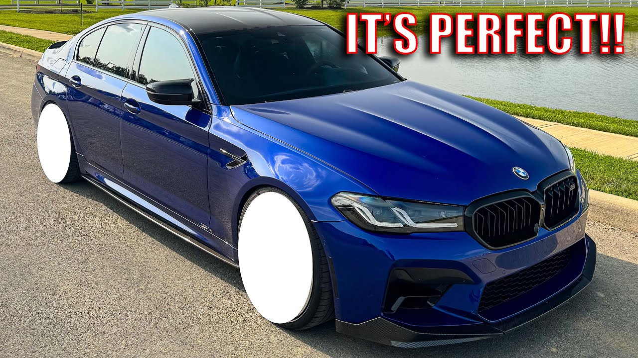 INSTALLING A NEW SET OF WHEELS ON MY BMW M5 COMPETITION...