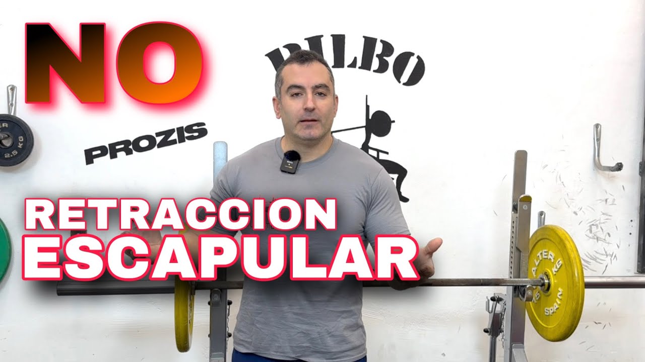 Retracción Escapular - Un estudio nos da la razón - contraproducente e incluso lesiva press banca