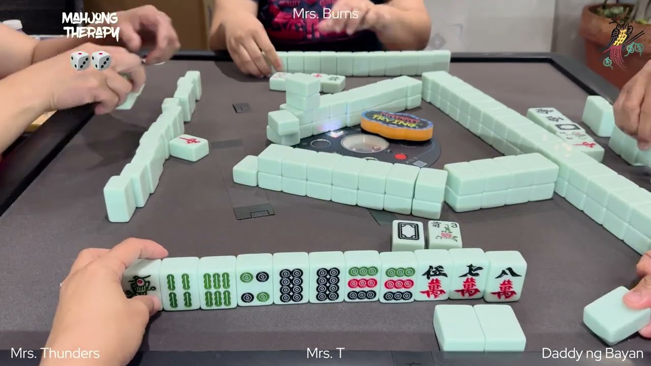 #484 August 1 2024 Take a bow, Mrs T🙇🏻‍♀️😜 #mahjongtherapy #mahjong