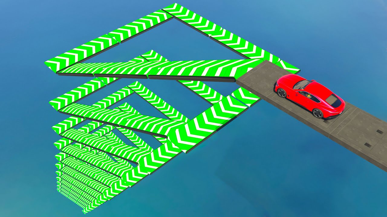 Insane Countless Speed Boost Floors - GTA 5 Online