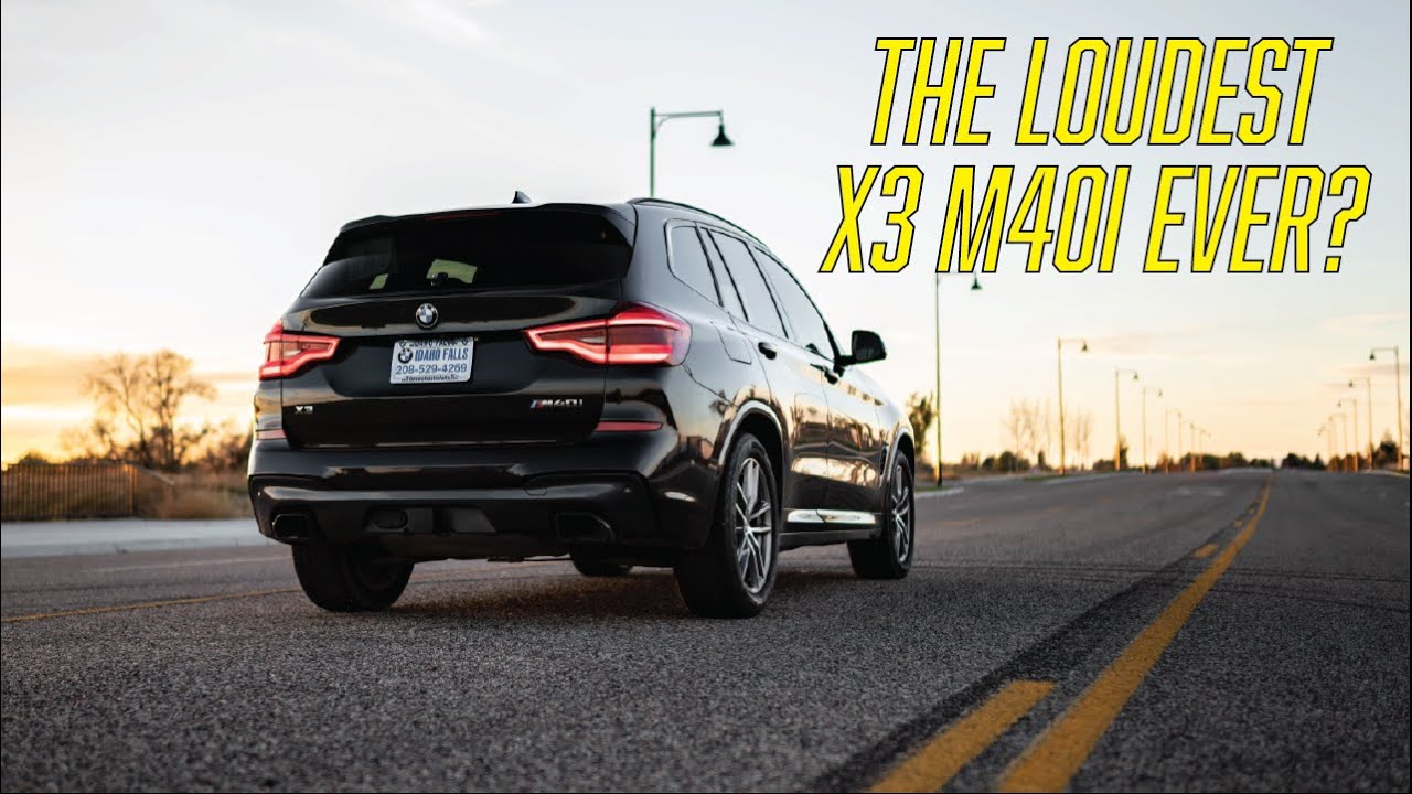 I MADE MY CAR INSANE! (BMW X3 M40i Downpipe and Tune)
