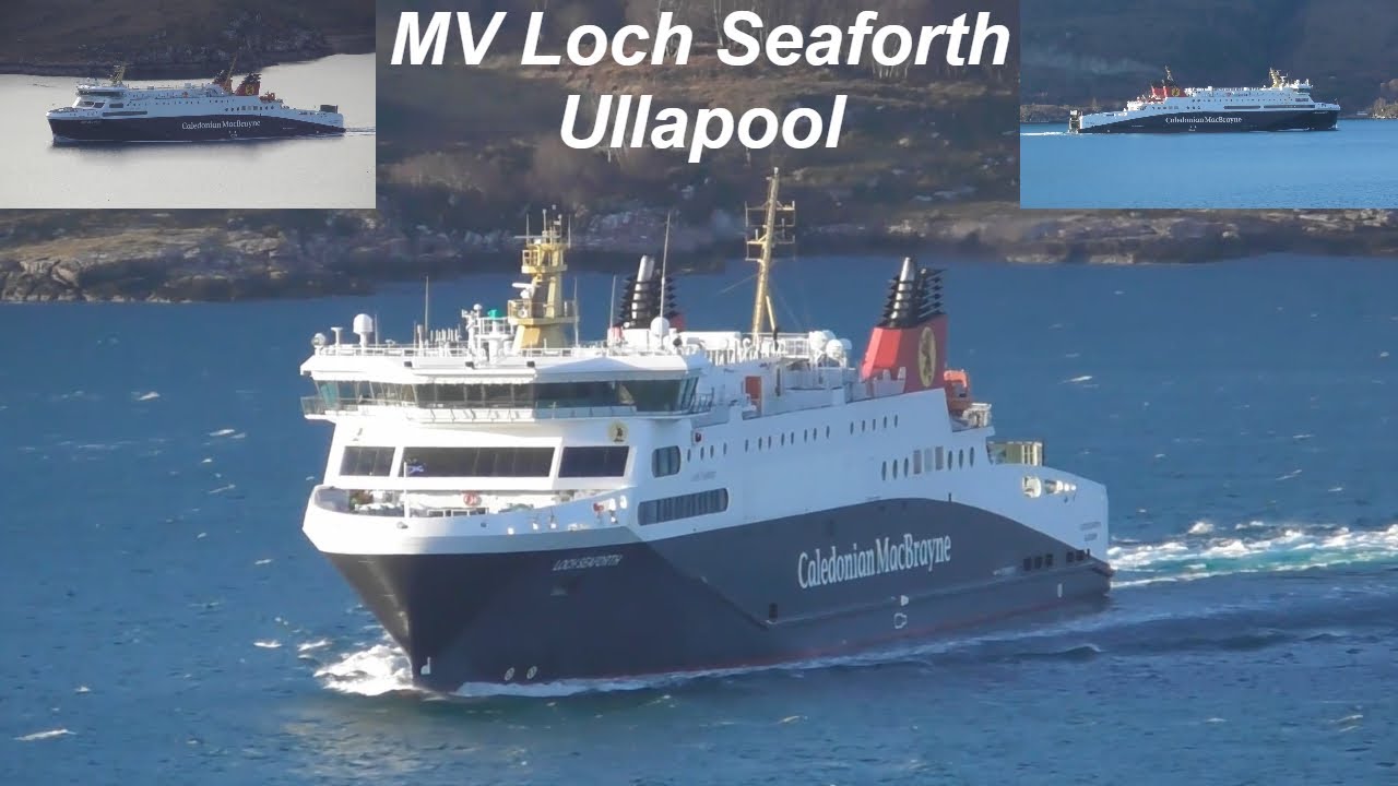 MV Loch Seaforth in Ullapool 11-15/02/2025