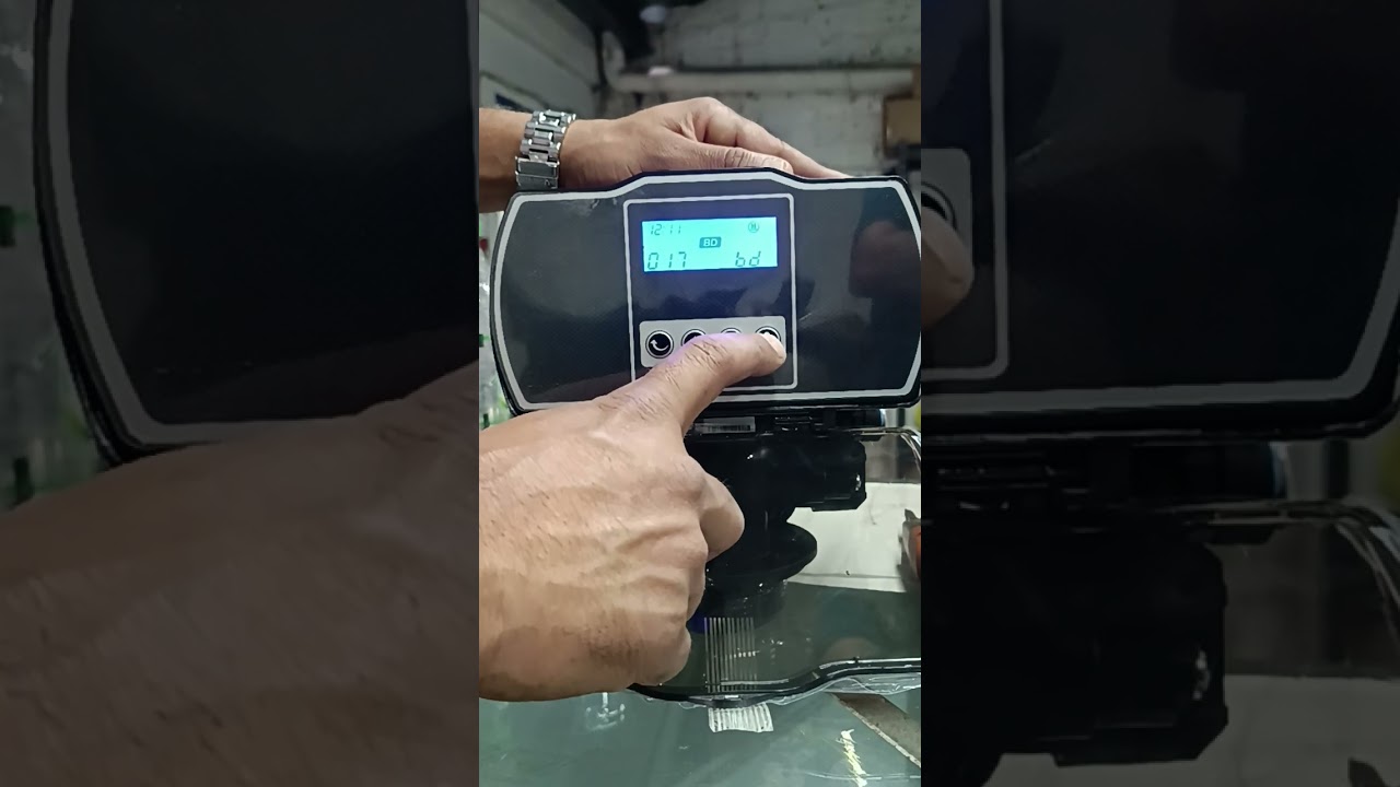Inicio de operacion de suavizador con válvula automática digital medidora aquatrol aqt56se-sm