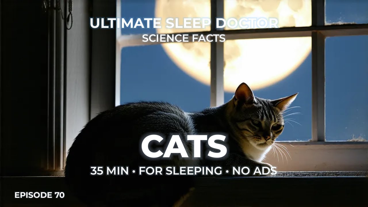 35 Minutes of Calming Cat Facts for Sleep | Science Facts | Ep 70